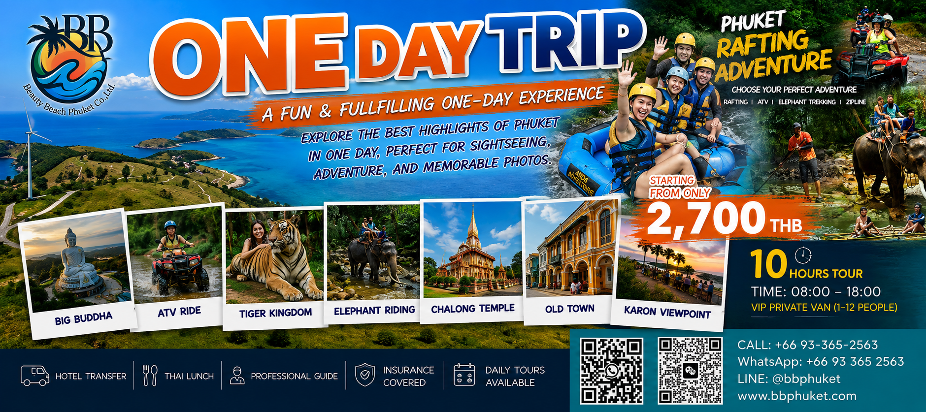 One day trips around Phuket