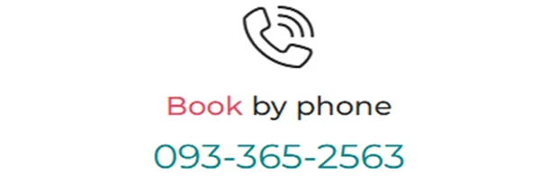Book by phone +66 93 365 2563